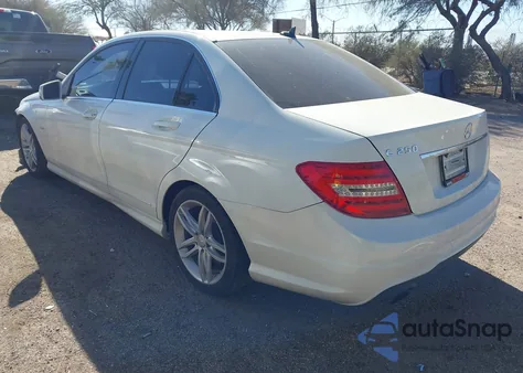 2012 Mercedes-Benz C 250 Sport from USA, damaged, VIN WDDGF4HB4CR203540